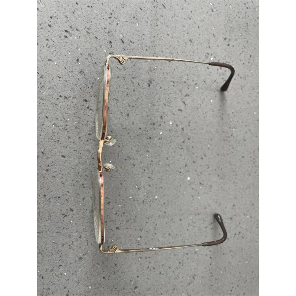 Laura Ashley Erica Harvest EYEGLASSES FRAMES ONLY 46-18-135 Round half rim